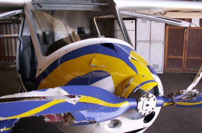 Réparation d’avion en carbone