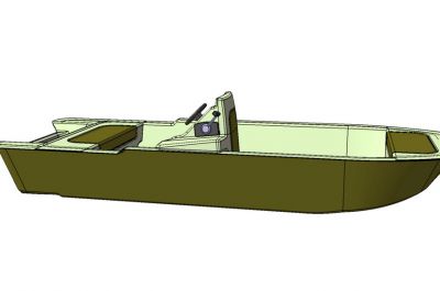 Vu 3D baraque 495 Fluviatilis