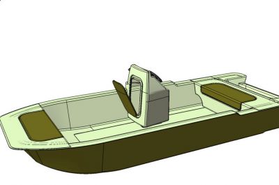 Vu 3D baraque 495 Fluviatilis